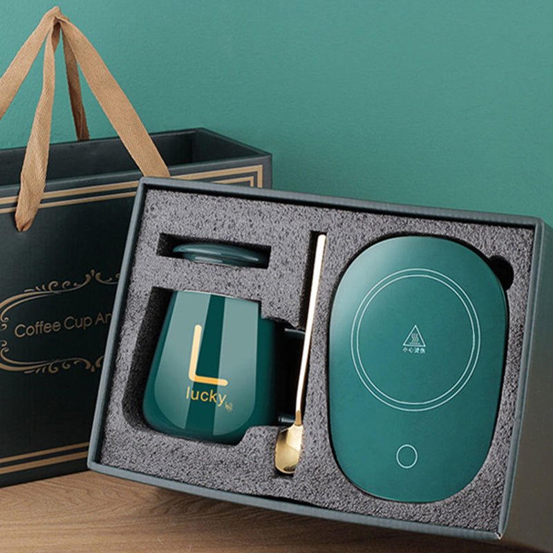 ☕ وسادة تدفئة الأكواب الكهربائية - لوح تسخين USB للقهوة والشاي