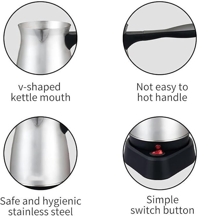 ماكينة القهوة التركية - وعاء كهربائي متعدد المشروبات